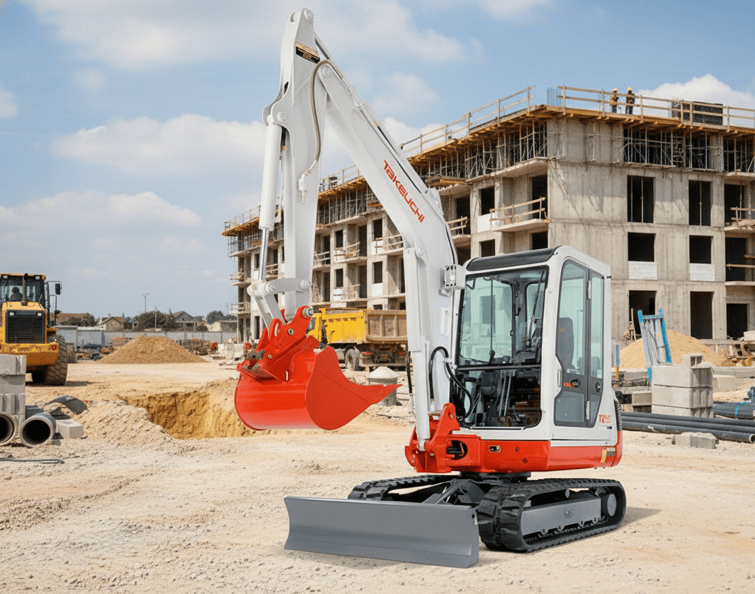 Мини эскаватор Takeuchi tb35